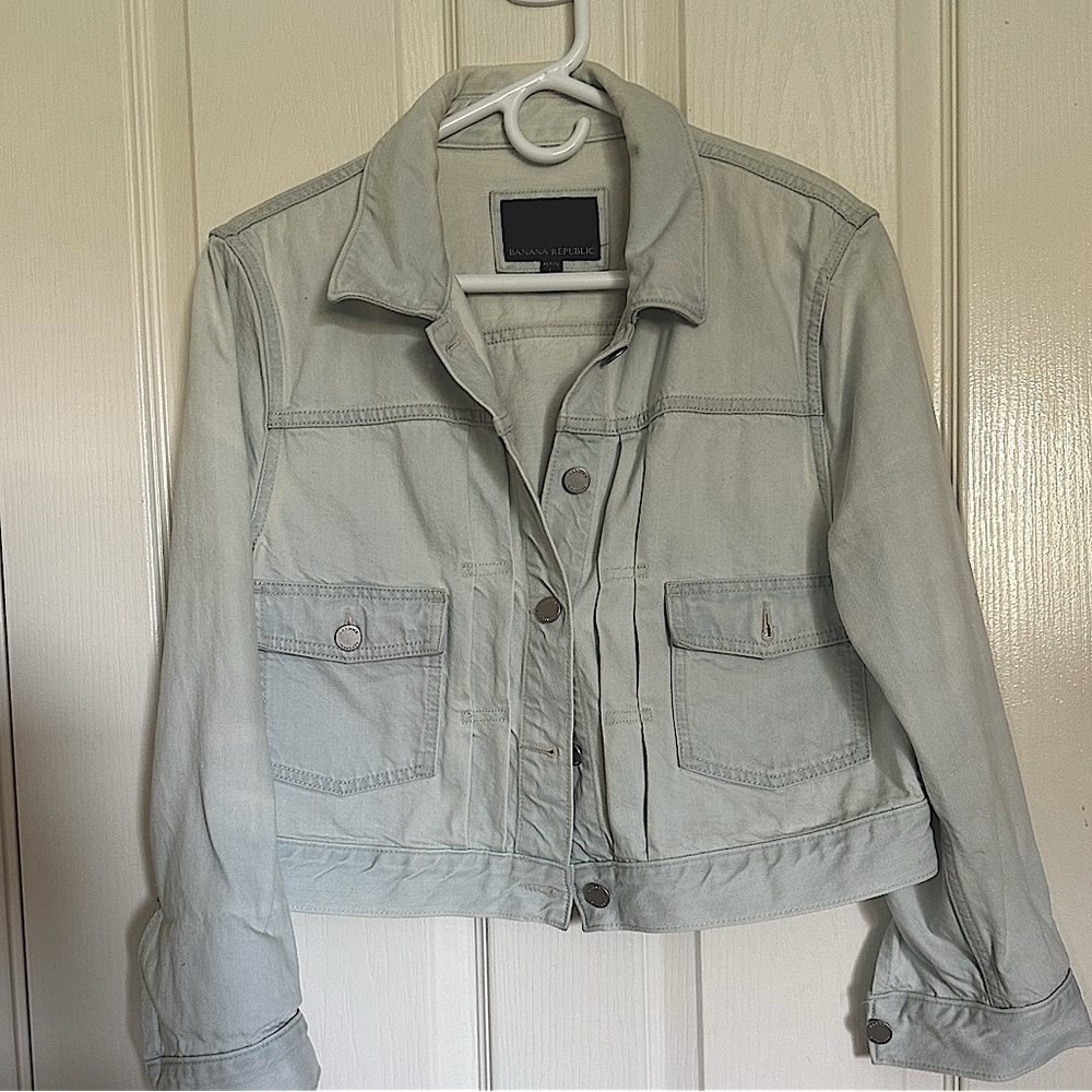 Banana Republic Crop Denim petite large